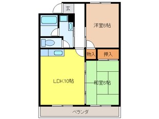 ファミール辻の物件間取画像